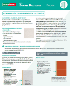 Comment réaliser une finition talochée ?